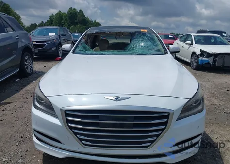 2015 Hyundai Genesis 3.8 from USA, damaged, VIN KMHGN4JEXFU070975